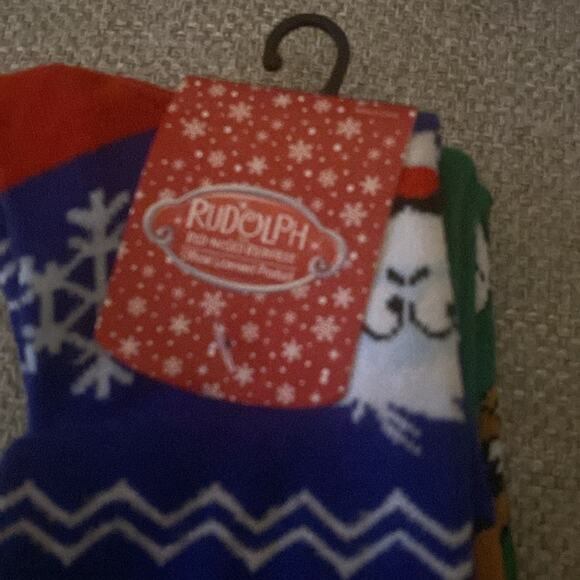 Bioworld Rudolph Crew two pack socks - Picture 5 of 7